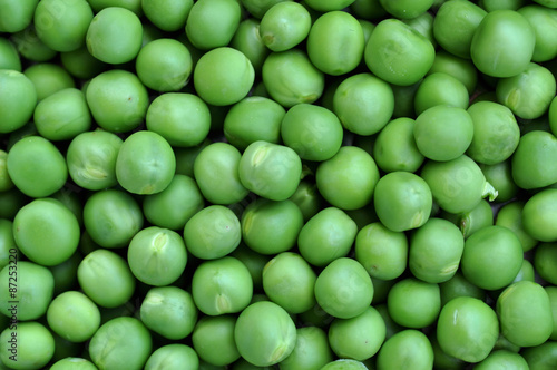 Green peas background texture © salajean