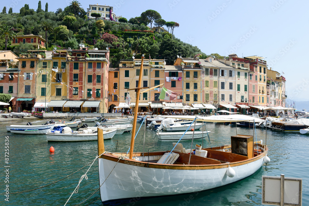 The beautiful village of Portofino