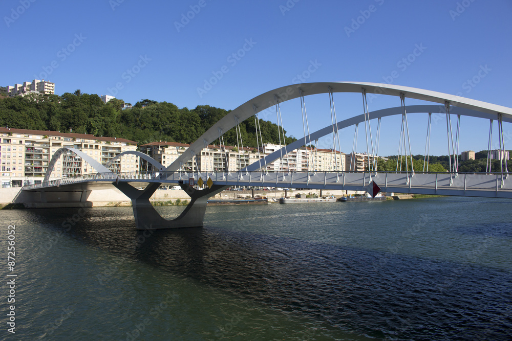 Pont Schuman Lyon France 1
