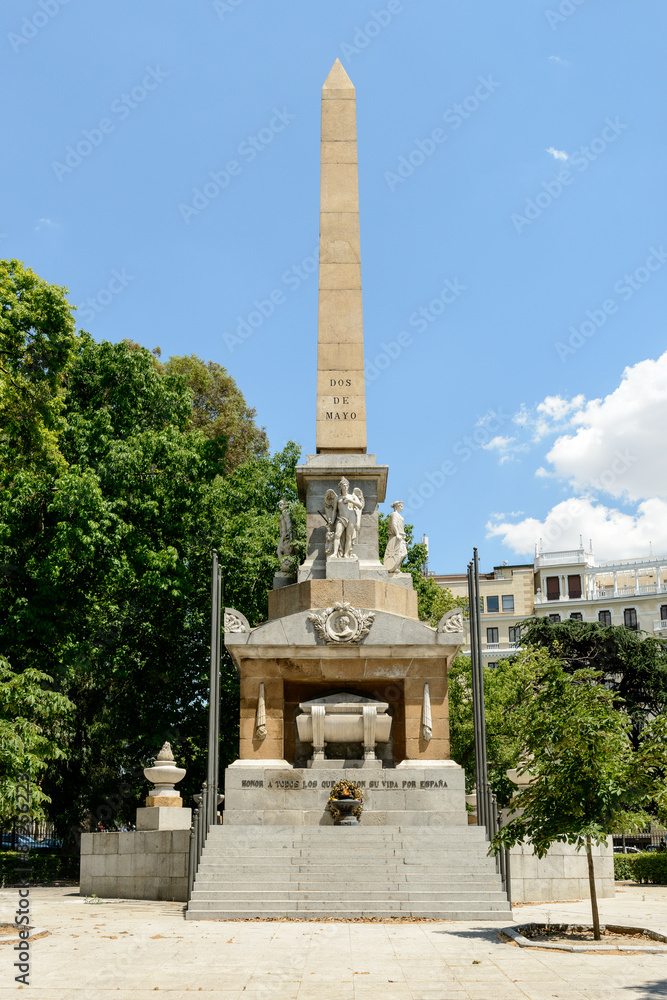 Madrid, monumento ai caduti