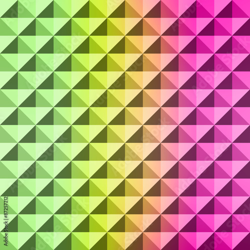 Wallpaper Mural Abstract geometric background. Mosaic. Vector illustration. Torontodigital.ca