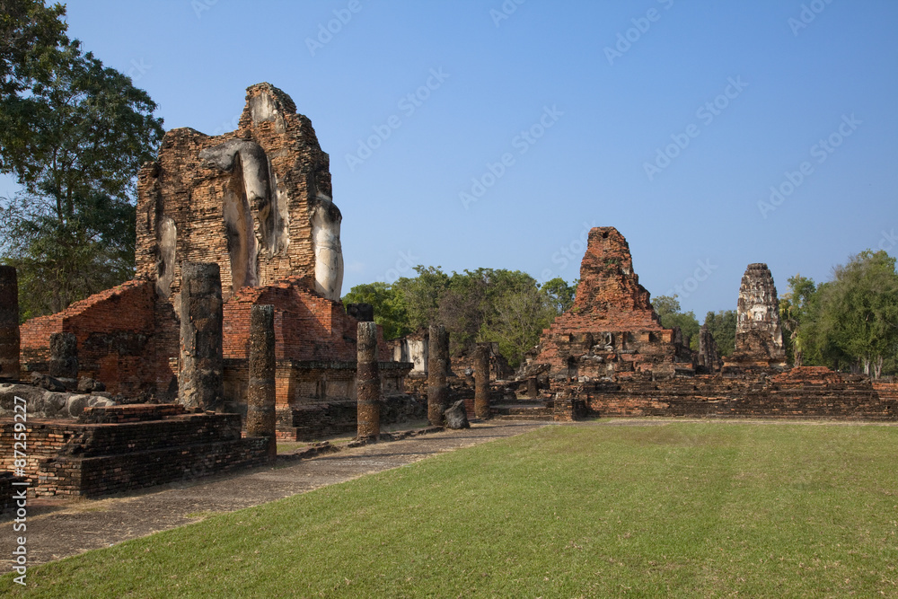 タイのスコータイ遺跡公園