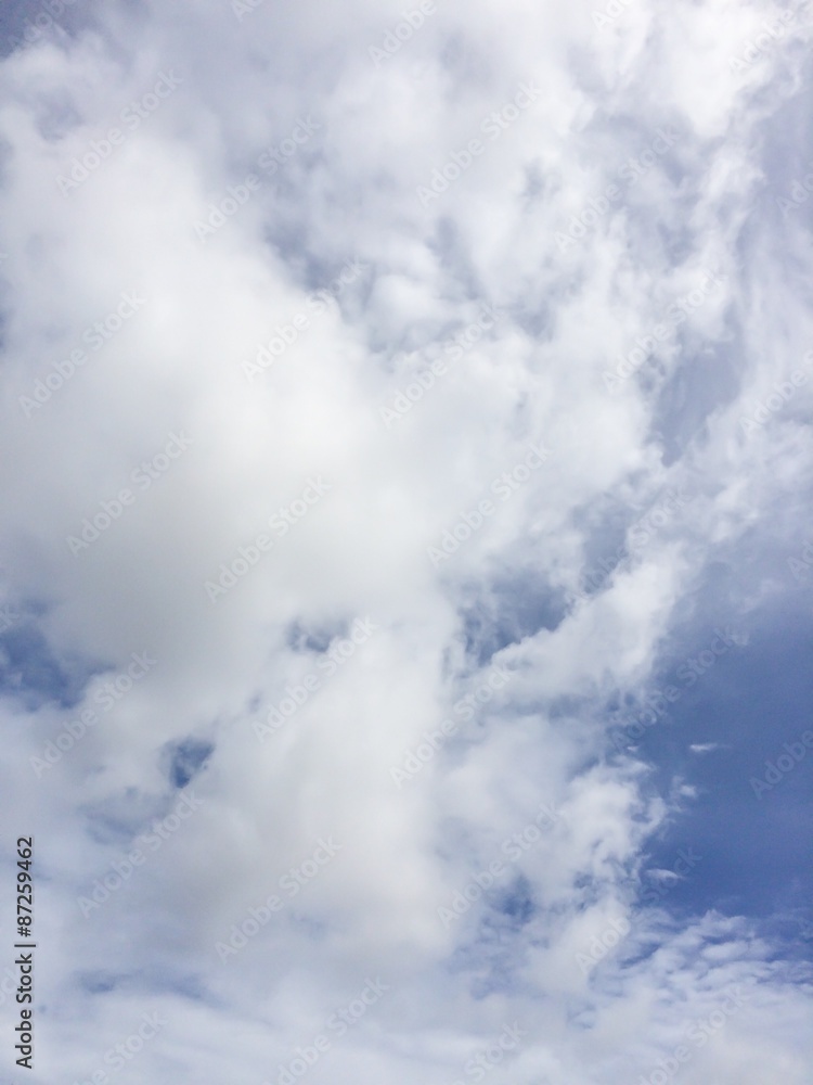 Fototapeta premium blue sky and cloudy