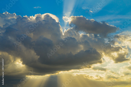 Wallpaper Mural Rays of light Torontodigital.ca