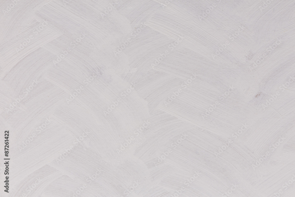 Obraz premium Brushed white wall texture - dirty background
