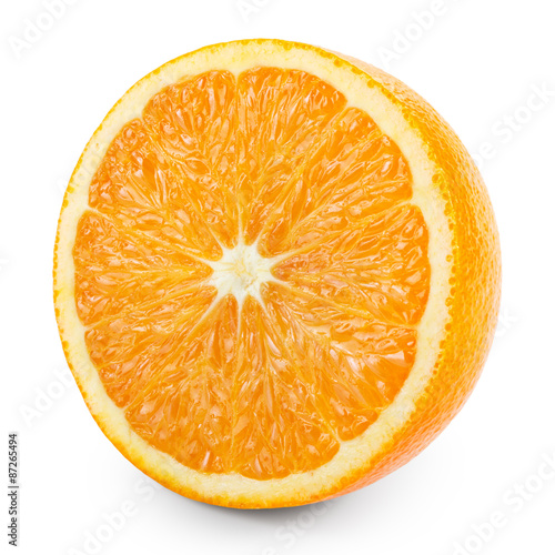 Half of orange