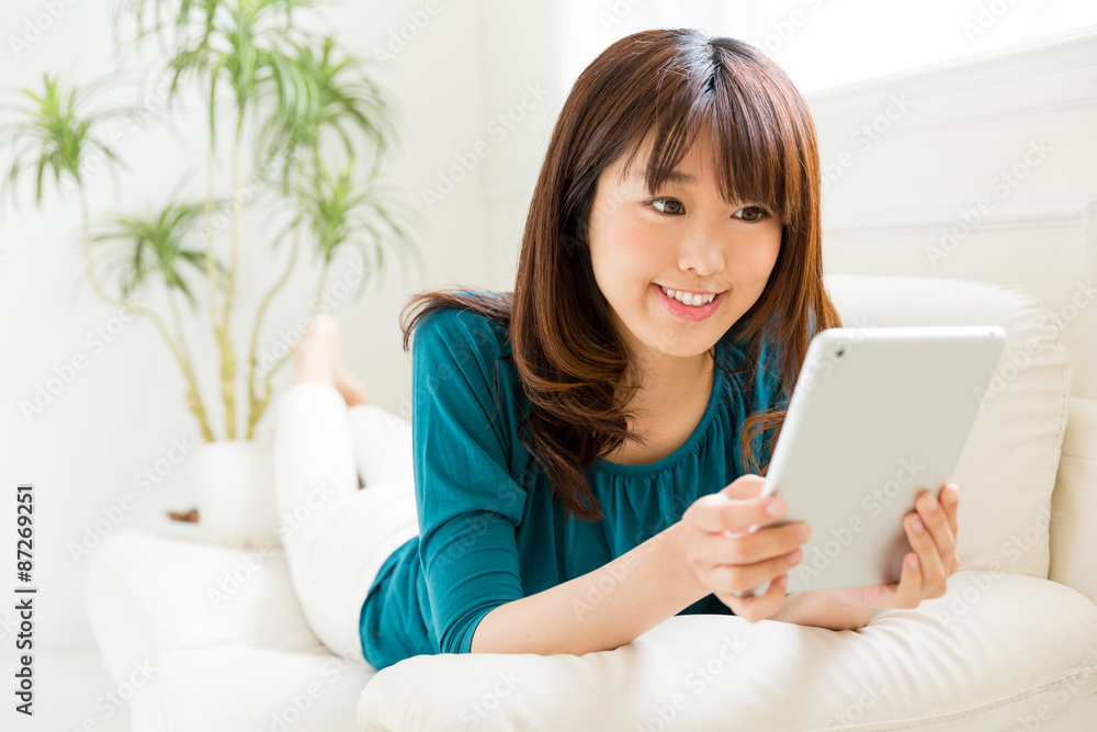 young asian woman lifestyle image