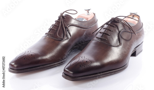 Luxury brown shoes © thodonal