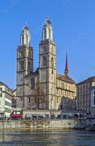 Grossmunster church  Zurich
