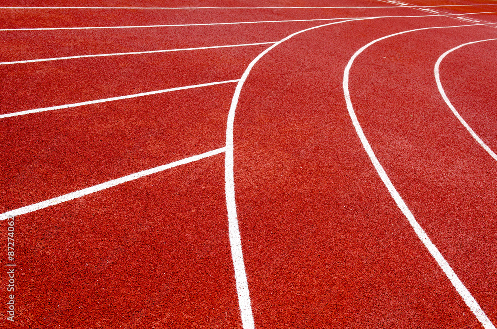 Fototapeta premium Running track