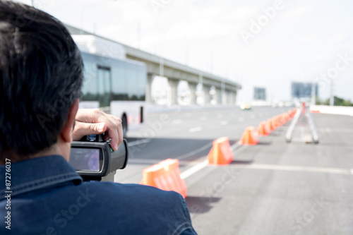 catch speeding drivers