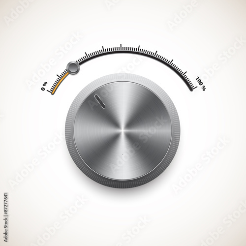 Volume control panel