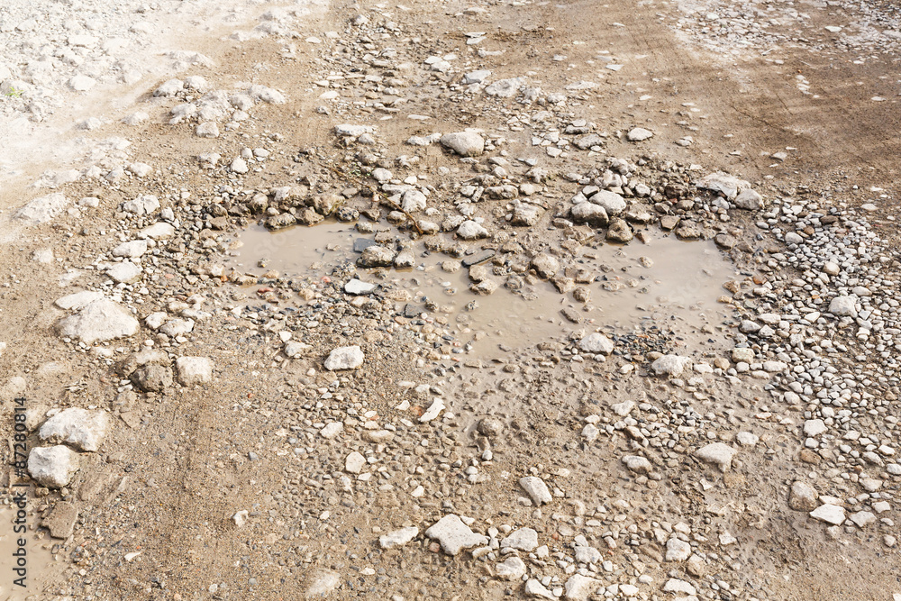 Bumpy road Bumpy road