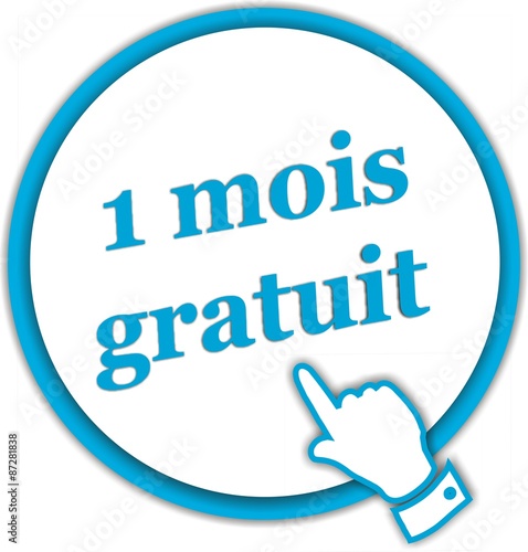 bouton 1 mois gratuit