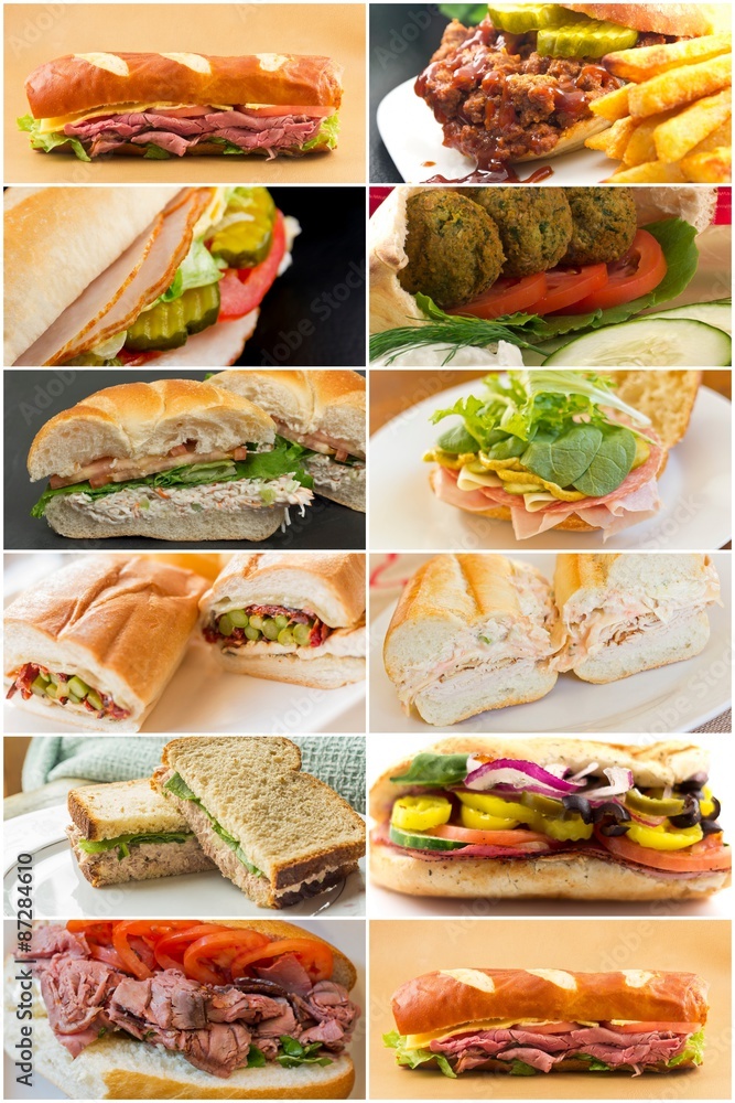 Sandwich Collage Sandwich Collage
