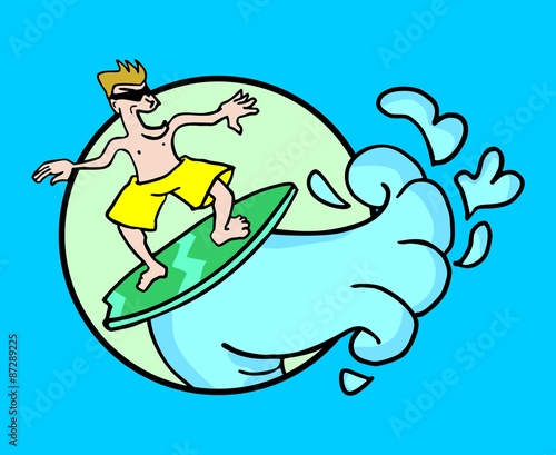 surf character symbol
