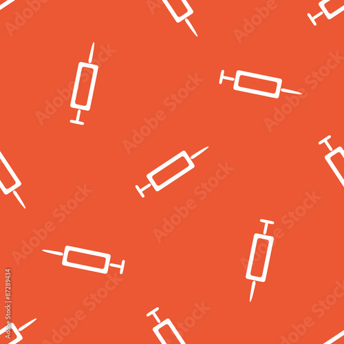 Orange syringe pattern