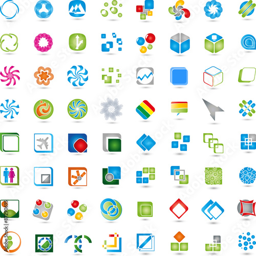 Große Logos Sammlung, Kreative Logo Set