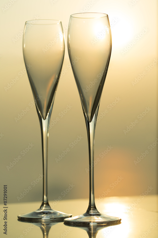Obraz premium Champagne flute