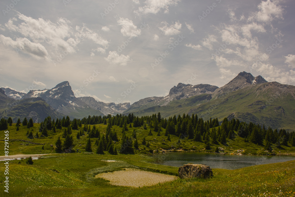 Alp Flix – Alp Seen, zwei Seen zum Entspannen, Baden und Wellness