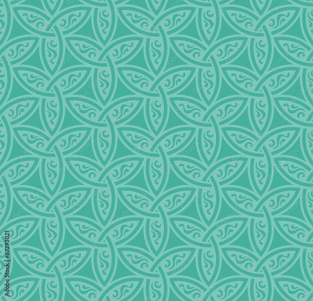 Fototapeta premium Floral seamless background