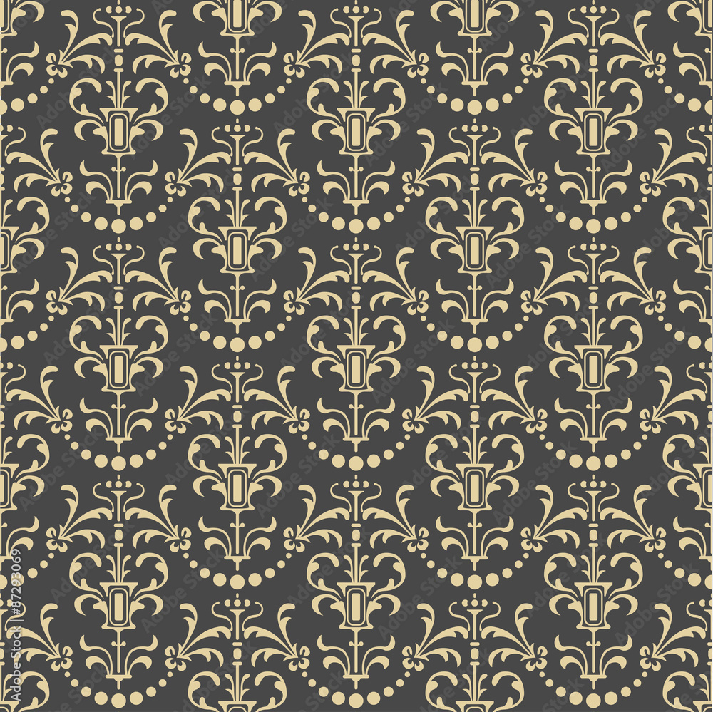 Floral seamless background Floral seamless background