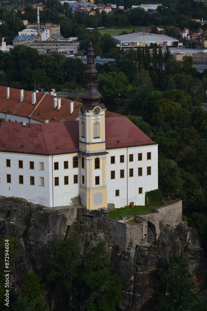 Decin Castle in the Czech Republic