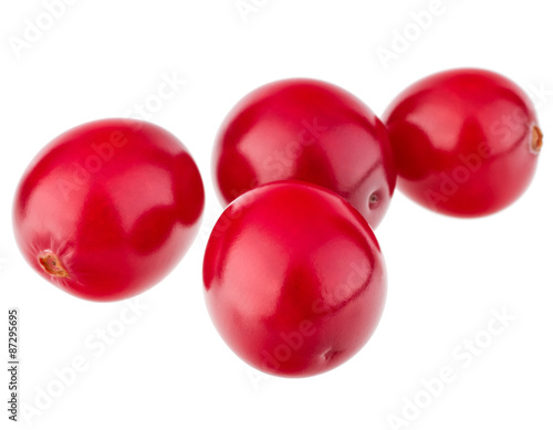 cranberry isolated on white background cutout