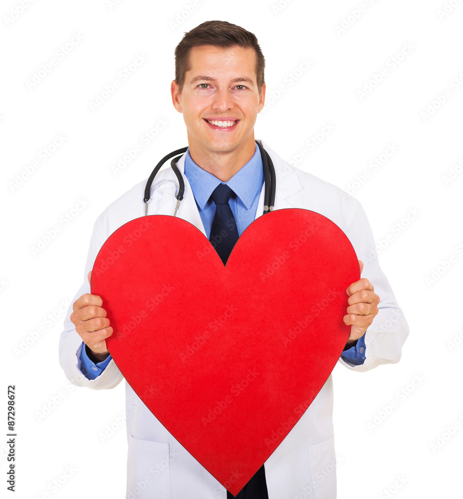 medical doctor holding heart medical doctor holding heart