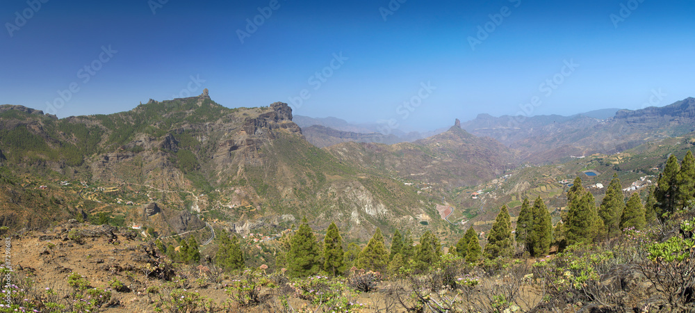 Fototapeta premium Gran Canaria, Caldera de Tejeda