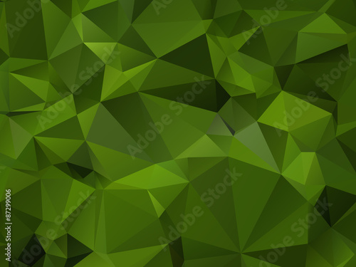 Green Triangular Triangle Abstract Background