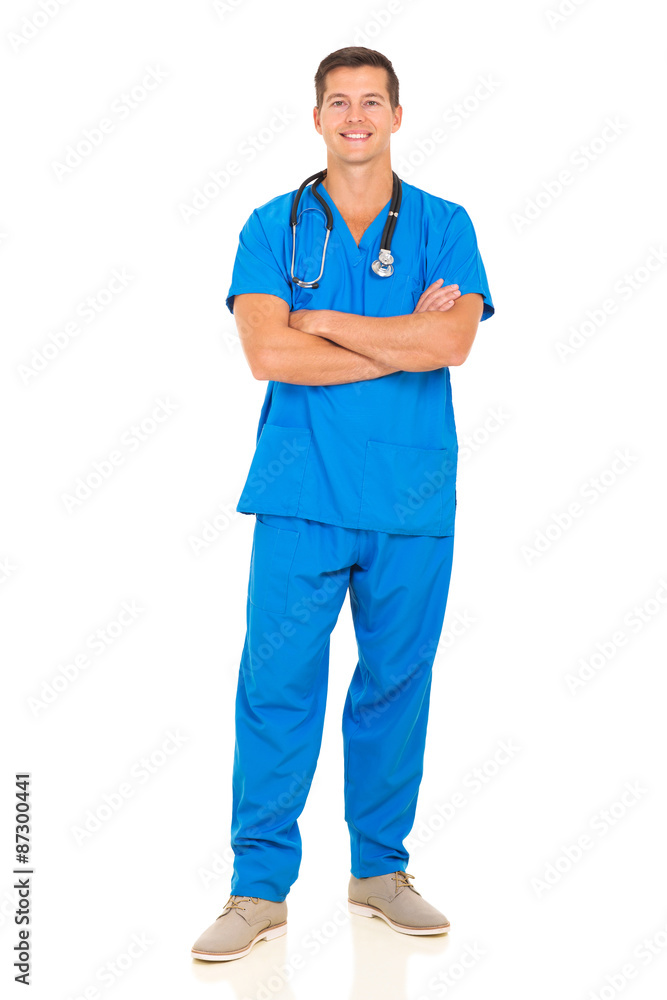 friendly male doctor