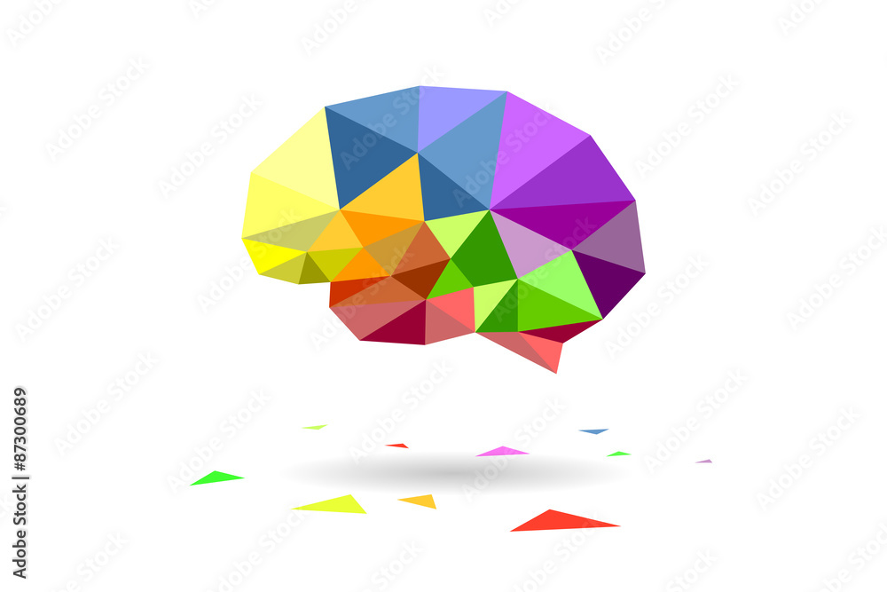 Brain Colors Drop