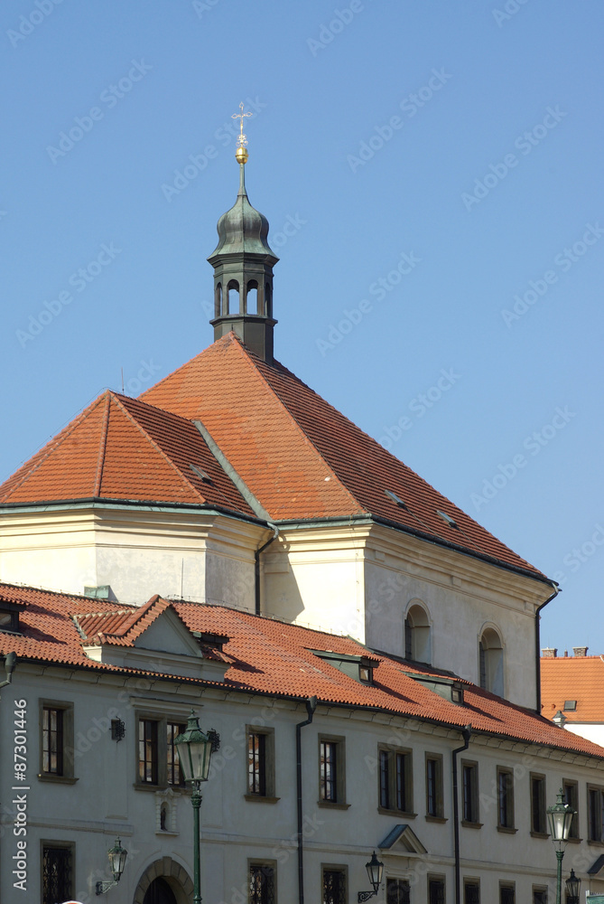 View of old town Prague