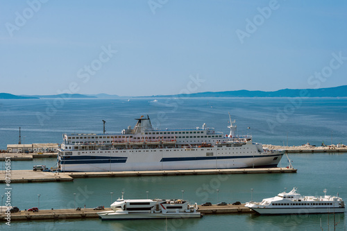 Port in Split, Croatia. © O.B.