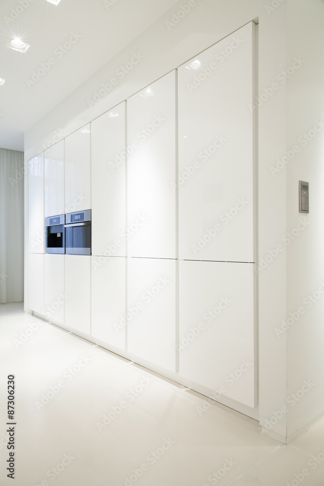 White cupboards White cupboards
