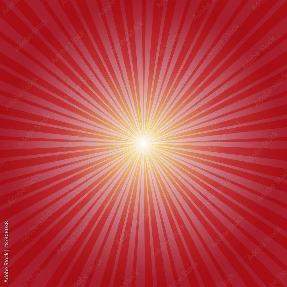Red burst background. Vector/illustration. Red burst background. Vector/illustration.