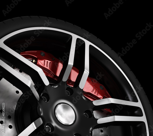 Super car disc-brake.