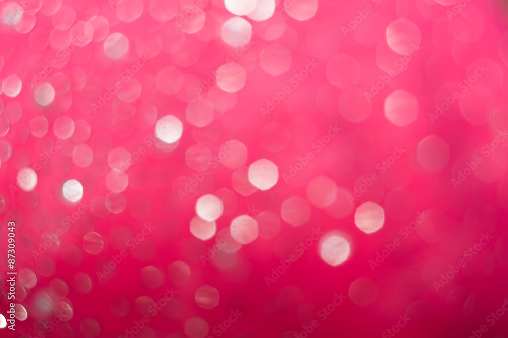 Pink Background with Bokeh