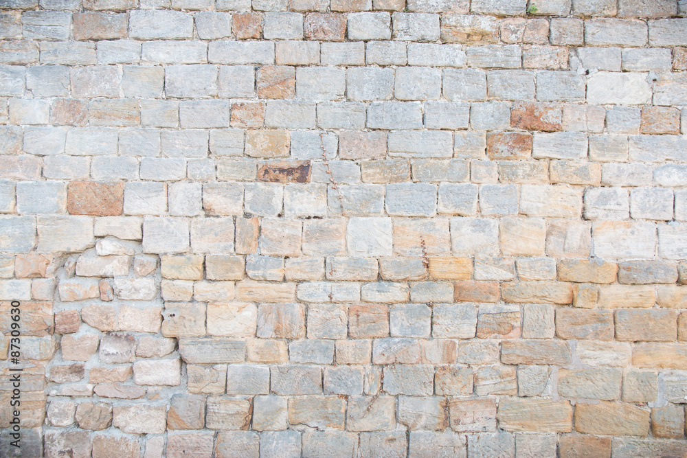 Fototapeta premium Natursteinwand