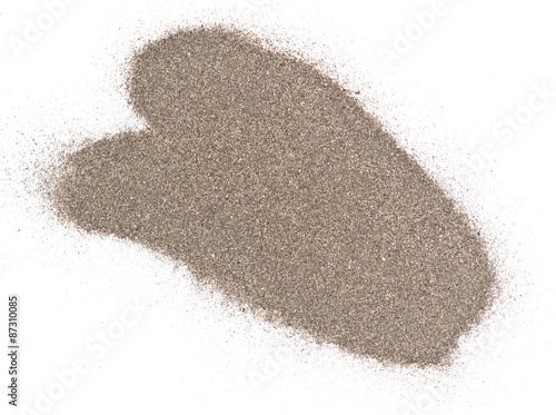 Картината върху платно sand pile