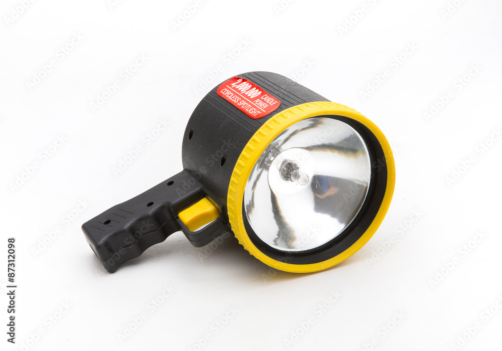flashlight isolated on white flashlight isolated on white