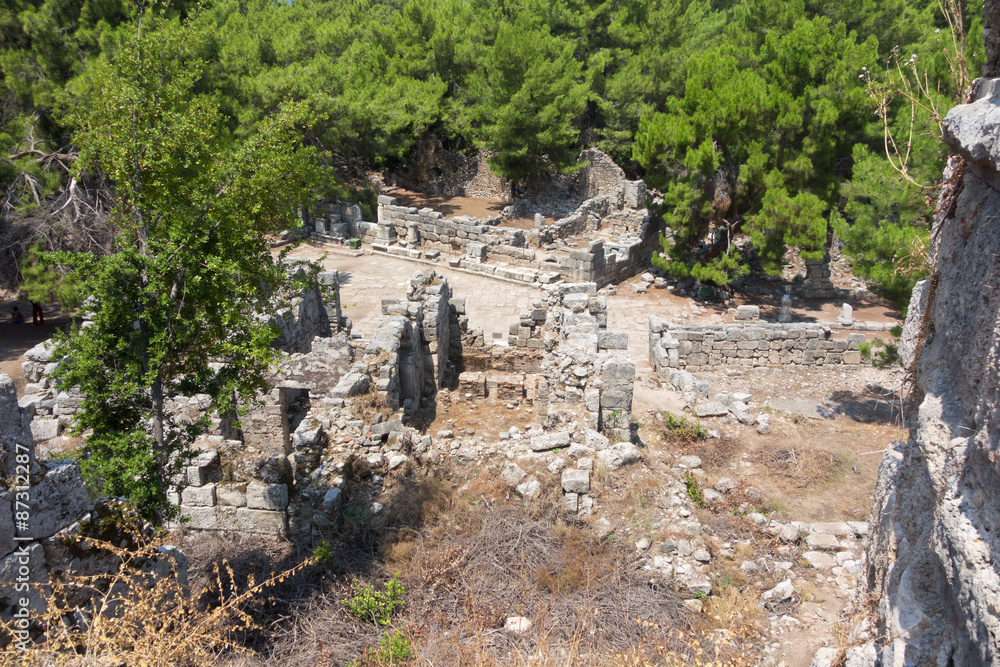 Ancient Phaselis city