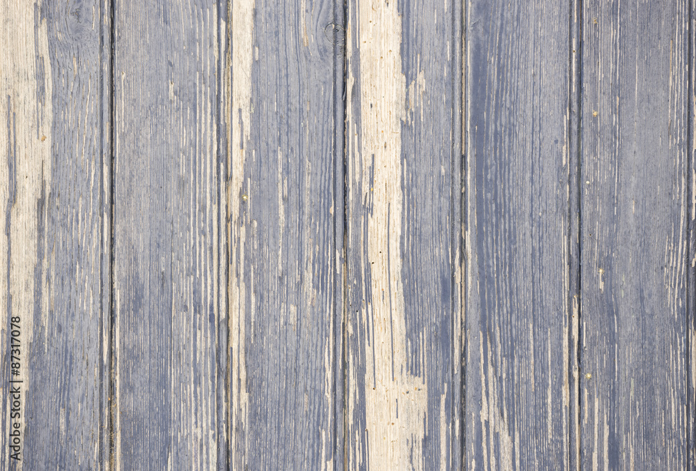 Fototapeta premium Alte blaue Bretterwand Hintergrund