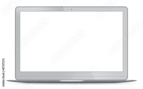 Laptop Vector Illustration.