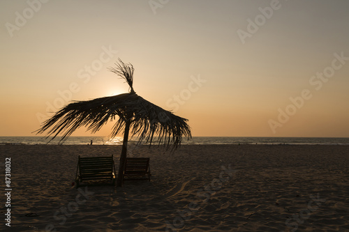 Ngwe Saung Beach sunset