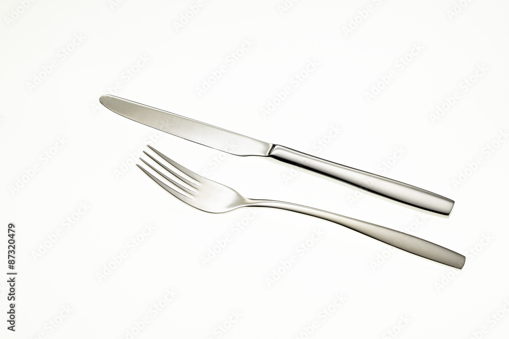 Stainless fork and knife Stainless fork and knife