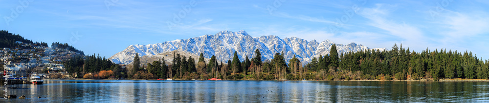 Obraz premium panoramic view of Queenstown