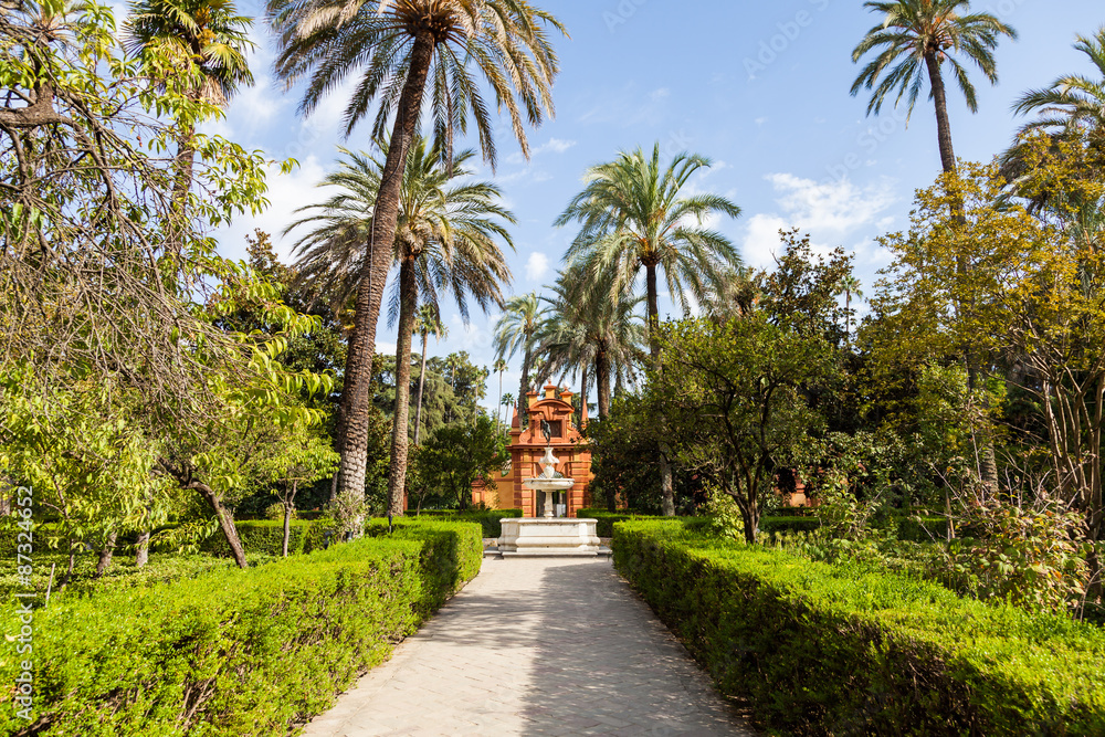 Seville Alcazar Garden