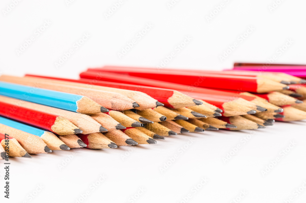 concept abstract of pencils background with space concept abstract of pencils background with space